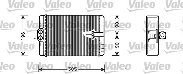 VALEO 812366 - Izmjenjivač topline, grijanje unutrasnjeg prostora www.molydon.hr
