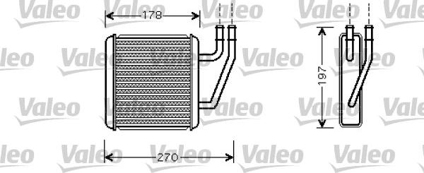 Valeo 812361 - Izmjenjivač topline, grijanje unutrasnjeg prostora www.molydon.hr