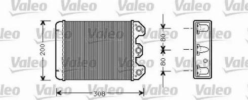VALEO 812298 - Izmjenjivač topline, grijanje unutrasnjeg prostora www.molydon.hr