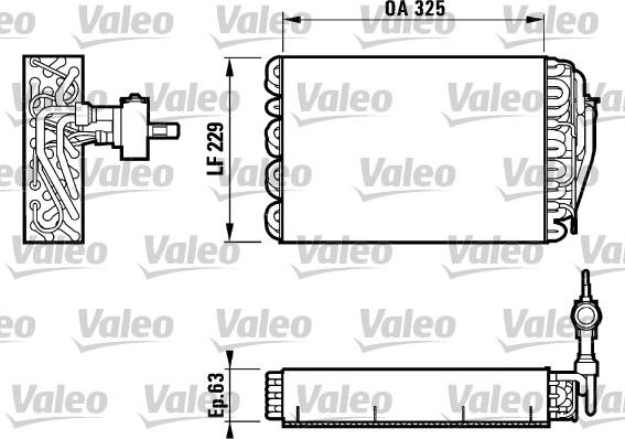 VALEO 817086 - Isparivač, klima-Uređaj www.molydon.hr