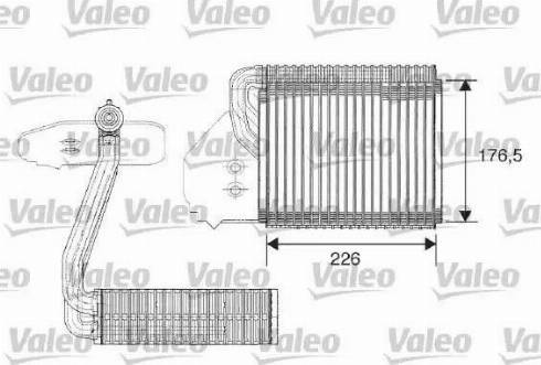 VALEO 817329 - Isparivač, klima-Uređaj www.molydon.hr