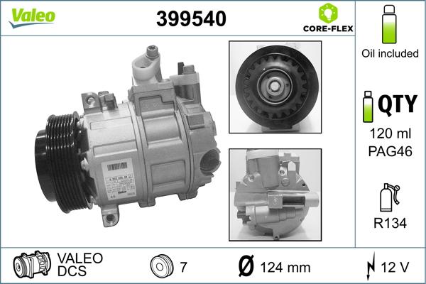 VALEO 399540 - Kompresor, klima-Uređaj www.molydon.hr