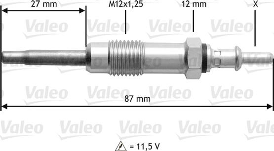 VALEO 345151 - Grijač za paljenje www.molydon.hr