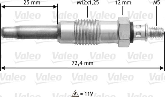 VALEO 345100 - Grijač za paljenje www.molydon.hr