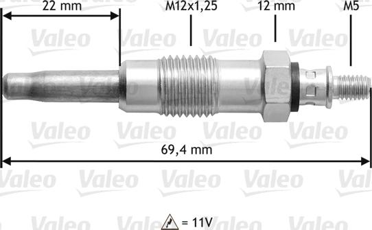 VALEO 345116 - Grijač za paljenje www.molydon.hr