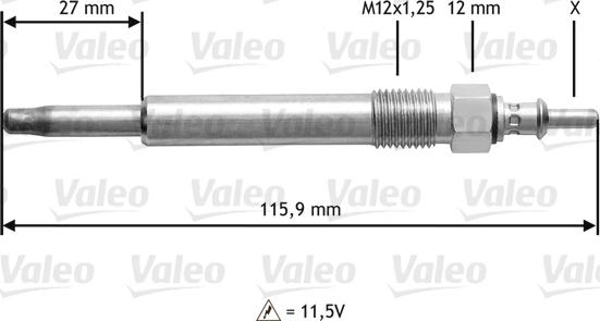 VALEO 345129 - Grijač za paljenje www.molydon.hr