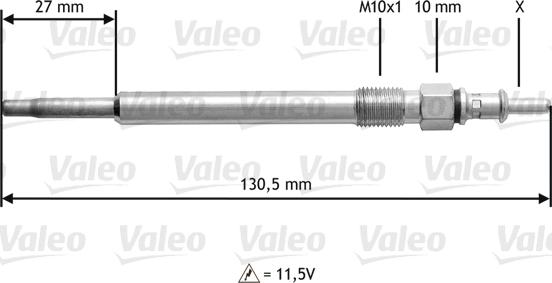 VALEO 345121 - Grijač za paljenje www.molydon.hr