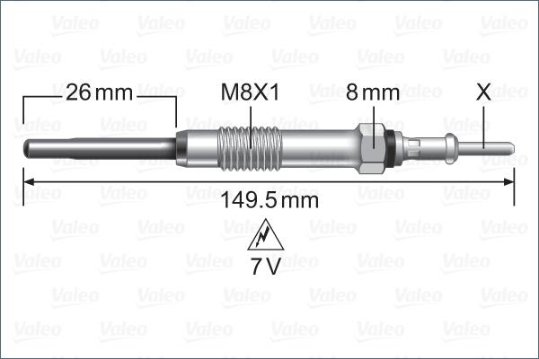 VALEO 345253 - Grijač za paljenje www.molydon.hr