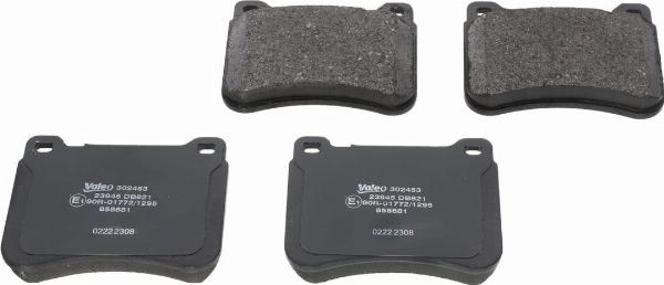 VALEO 302453 - Komplet Pločica, disk-kočnica www.molydon.hr