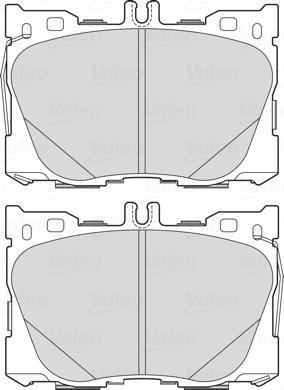 VALEO 302297 - Komplet Pločica, disk-kočnica www.molydon.hr