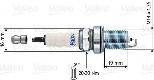 VALEO 246898 - svjećica za paljenje www.molydon.hr