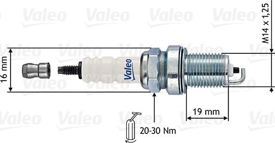 VALEO 246858 - svjećica za paljenje www.molydon.hr
