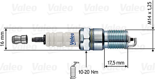 VALEO 246864 - svjećica za paljenje www.molydon.hr
