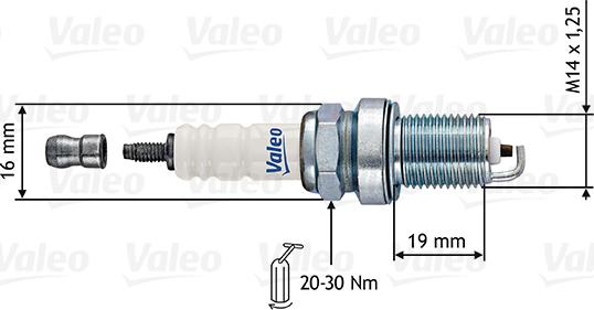 VALEO 246870 - svjećica za paljenje www.molydon.hr