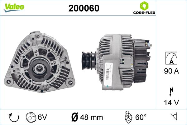 VALEO 200060 - Elektromagnetni Prekidač, starter www.molydon.hr