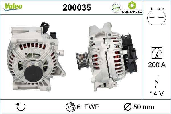 VALEO 200035 - Starter www.molydon.hr