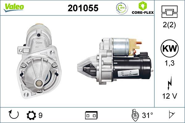 VALEO 201055 - Starter www.molydon.hr