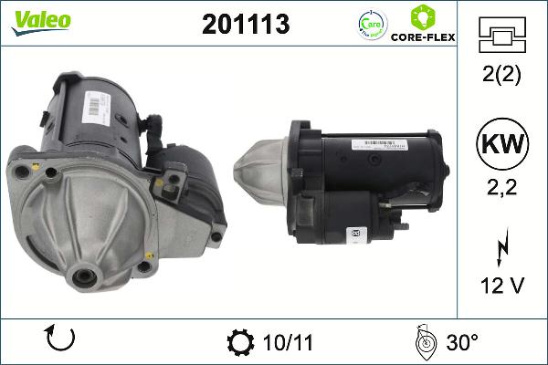 VALEO 201113 - Starter www.molydon.hr