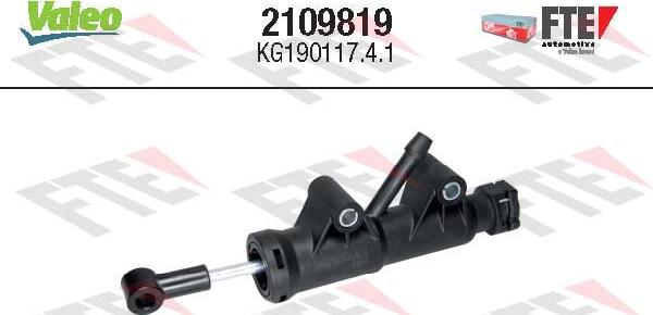 VALEO 2109819 - Glavni cilindar, kvačilo www.molydon.hr