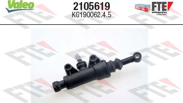VALEO 2105619 - Glavni cilindar, kvačilo www.molydon.hr