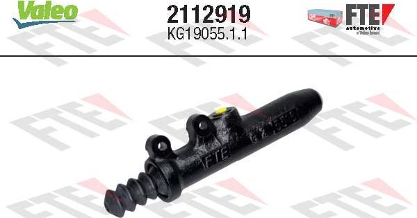 VALEO 2112919 - Glavni cilindar, kvačilo www.molydon.hr