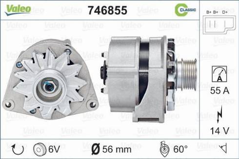 VALEO 746855 - Alternator www.molydon.hr