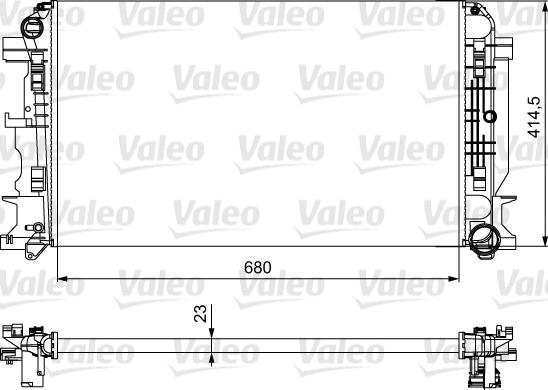 VALEO 734926 - Hladnjak, hladjenje motora www.molydon.hr