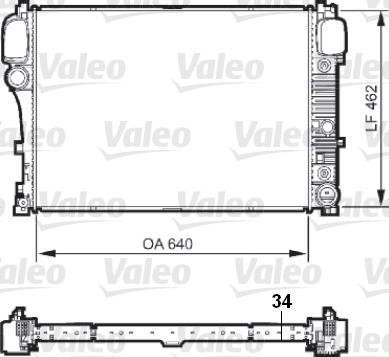 VALEO 735298 - Hladnjak, hladjenje motora www.molydon.hr