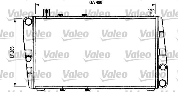Valeo 730375 - Hladnjak, hladjenje motora www.molydon.hr