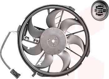Van Wezel 3045746 - Ventilator, hladjenje motora www.molydon.hr