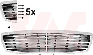 Van Wezel 3041514 - Rešetka hladnjaka www.molydon.hr