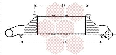 Van Wezel 30004295 - Intercooler, hladnjak www.molydon.hr