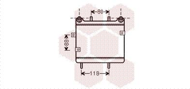 Van Wezel 30003533 - Uljni hladnjak, ulje za motor www.molydon.hr