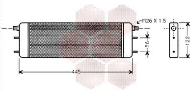 Van Wezel 30003139 - Uljni hladnjak, ulje za motor www.molydon.hr