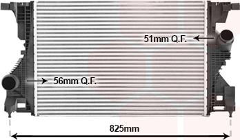 Van Wezel 30014709 - Intercooler, hladnjak www.molydon.hr