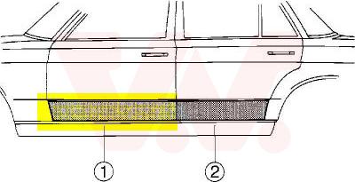 Van Wezel 3010175 - Vrata, karoserija www.molydon.hr