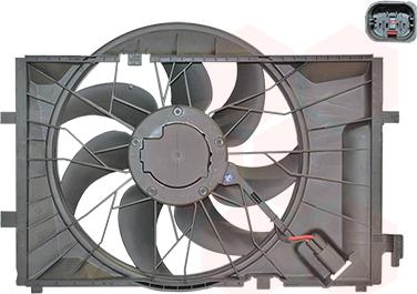 Van Wezel 3032747 - Ventilator, hladjenje motora www.molydon.hr