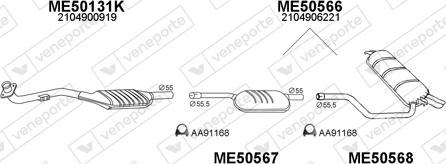 Veneporte 500490 - Ispušni sistem www.molydon.hr
