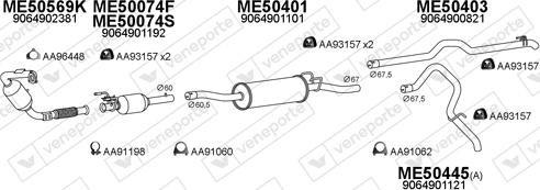 Veneporte 500493 - Ispušni sistem www.molydon.hr