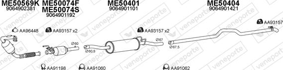 Veneporte 500492 - Ispušni sistem www.molydon.hr