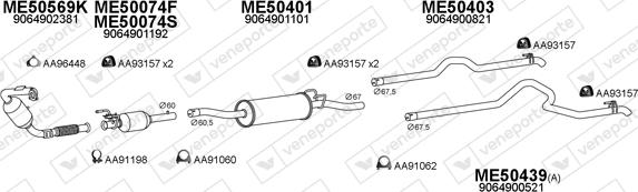 Veneporte 500497 - Ispušni sistem www.molydon.hr