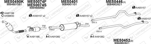 Veneporte 500446 - Ispušni sistem www.molydon.hr
