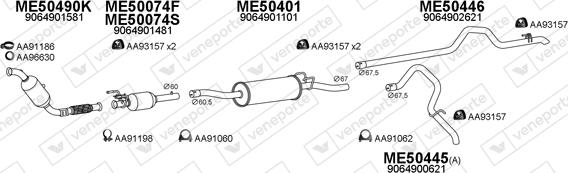 Veneporte 500452 - Ispušni sistem www.molydon.hr