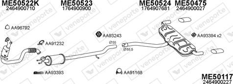Veneporte 500457 - Ispušni sistem www.molydon.hr