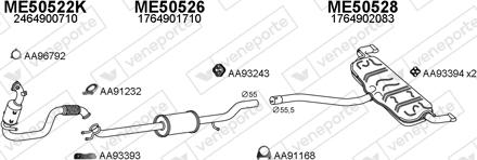 Veneporte 500460 - Ispušni sistem www.molydon.hr