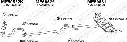 Veneporte 500462 - Ispušni sistem www.molydon.hr