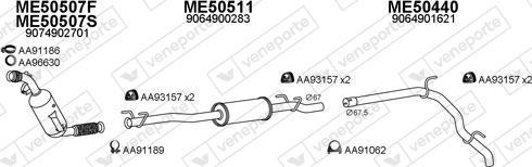 Veneporte 500415 - Ispušni sistem www.molydon.hr