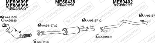 Veneporte 500417 - Ispušni sistem www.molydon.hr