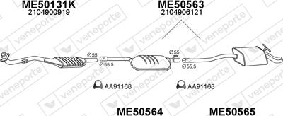 Veneporte 500489 - Ispušni sistem www.molydon.hr
