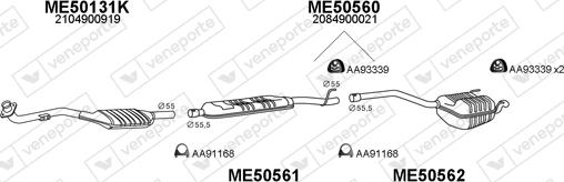 Veneporte 500488 - Ispušni sistem www.molydon.hr